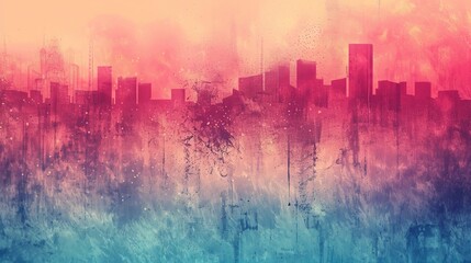 Wall Mural - Industrial style grainy gradient backdrop for urban themes