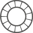 circle film strip