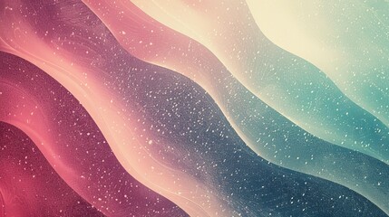 Wall Mural - Soft and subtle grainy gradient pattern for gentle visuals