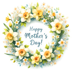  Mothers Day,  Flowers illustration