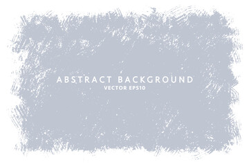 Poster - Vector hand drawn big painted stain. Monochrome stroke background. Artistic backdrop. One color textured spot rectangular shape.