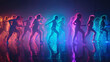 Silhouettes in Motion: A Fusion of Two-Dimensional Dancers with Three-Dimensional Charm