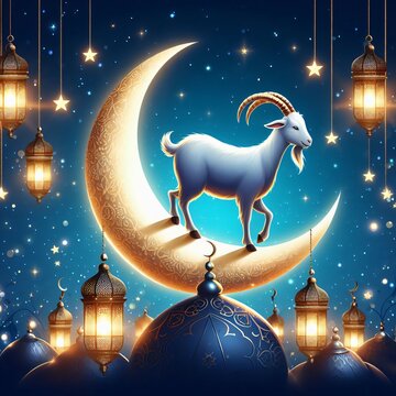 Eid ul Adha Background design for social media