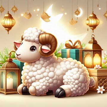 Eid ul Adha Background design for social media