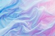 Soft pastel background with swirling silk fabric in shades of blue, pink and purple, creating an ethereal and dreamy effect