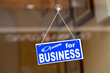 © BreizhAtao - Open for business sign