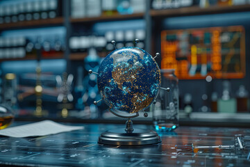 Poster - A plethora of scientific disciplines, each contributing to our understanding of the world. Concept of academic diversity and knowledge acquisition. Generative Ai.