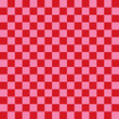 Seamless  checked pattern or red and pink background for tile wallpaper