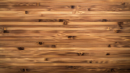 Wall Mural - Horizontal bamboo wood texture with natural patterns. Close-up photography for design and print. Sustainable material and eco-friendly design concept.