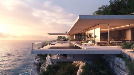 Wall Mural - Positioned on a Cliffside with Ultimate Views