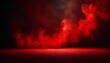 red smoke stage studio abstract fog texture