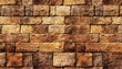 seamless old sandstone brick wall background texture tileable antique vintage stone blocks or tiles surface pattern rustic cottagecore wallpaper or backdrop high resolution 3d rendering