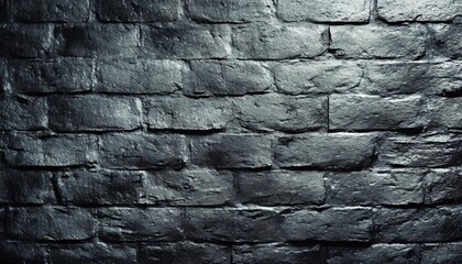 Canvas Print - the silver brick wall makes a nice background for a photo in the style of free brushwork