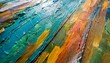 abstract rough painting texture with oil brushstrokes in colorful colors pallet knife paint on canvas tile art concept background