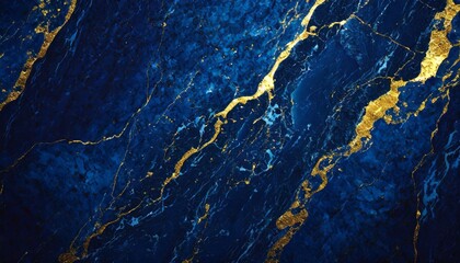 Wall Mural - luxury blue marble wall texture background