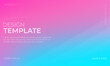 Vibrant Blue Pink and Turquoise Gradient Background Design