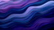 Multicolor Wavy Fabric Flowing in the Wind - Abstract Colorful Background. Horizontal colorful abstract wave background with midnight blue, light gray and moderate violet colors. 