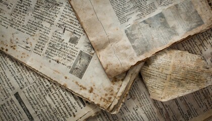 grunge newspaper paper vintage old aged texture background