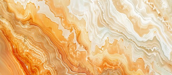 Poster - Marble slab showing intricate and elegant pattern, suitable for backgrounds or architecture projects