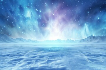 Wall Mural - a beautiful blue sky with a large white cloud in the middle