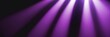 purple soft spotlight on plain black background from Generative AI
