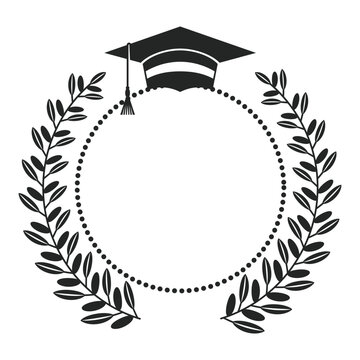 Graduation Laurel Wreath Frame
