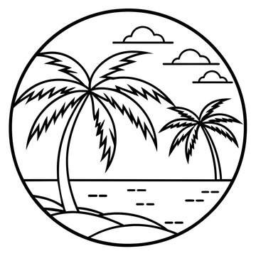          Summer vibes vector illustration.
