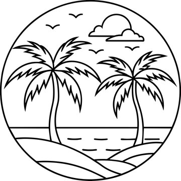          Summer vibes vector illustration.
