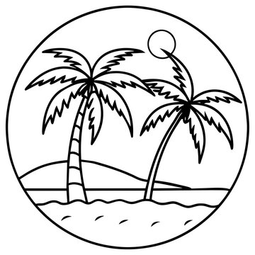          Summer vibes vector illustration.
