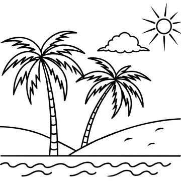          Summer vibes vector illustration.
