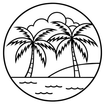          Summer vibes vector illustration.
