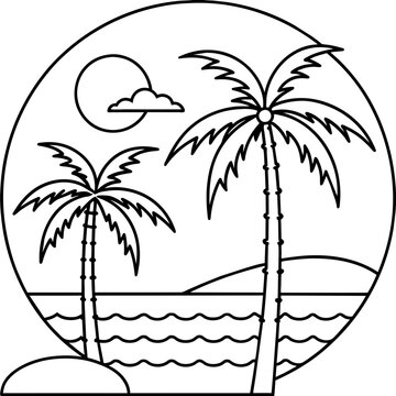          Summer vibes vector illustration.
