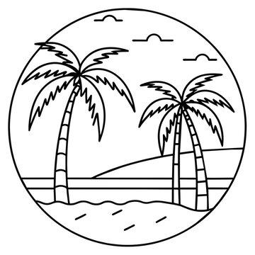          Summer vibes vector illustration.
