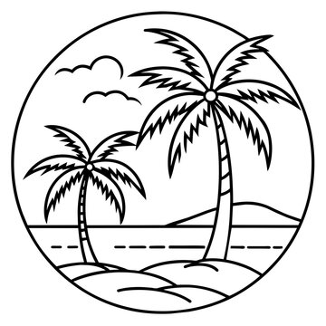          Summer vibes vector illustration.
