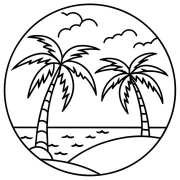          Summer vibes vector illustration.
