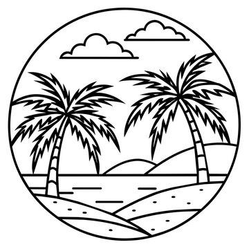          Summer vibes vector illustration.
