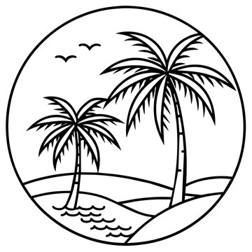          Summer vibes vector illustration.
