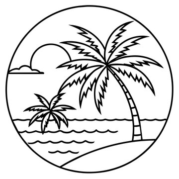          Summer vibes vector illustration.
