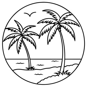          Summer vibes vector illustration.

