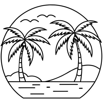          Summer vibes vector illustration.
