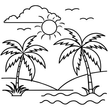          Summer vibes vector illustration.
