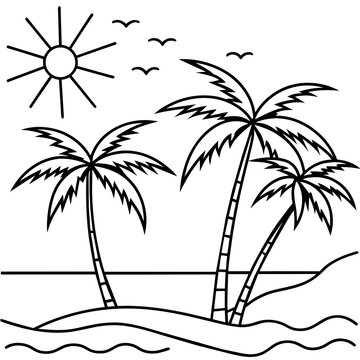          Summer vibes vector illustration.
