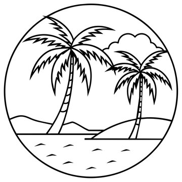          Summer vibes vector illustration.
