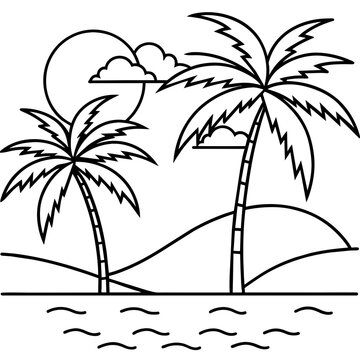          Summer vibes vector illustration.
