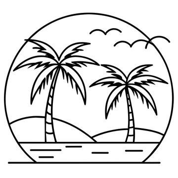          Summer vibes vector illustration.
