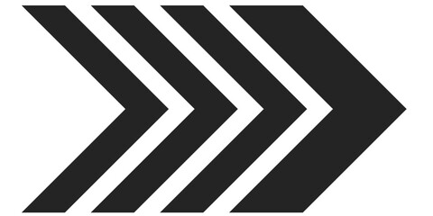Poster - speed increasing arrow direction vector. button, pointer
