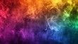 © Plaifah - Colorful rainbow smoke, gay pride flag colors, LGBT community flag
