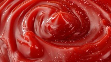 Wall Mural - Ketchup or tomato sauce background