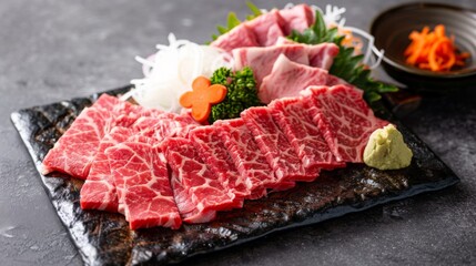 Wall Mural - Japanese gourmet that sukiyaki of the Japanese beef