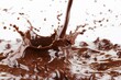 Gourmet Chocolate Syrup Splatter
